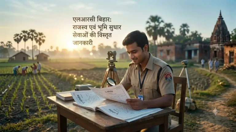 एलआरसी बिहार: राजस्व एवं भूमि सुधार सेवाओं की विस्तृत जानकारी