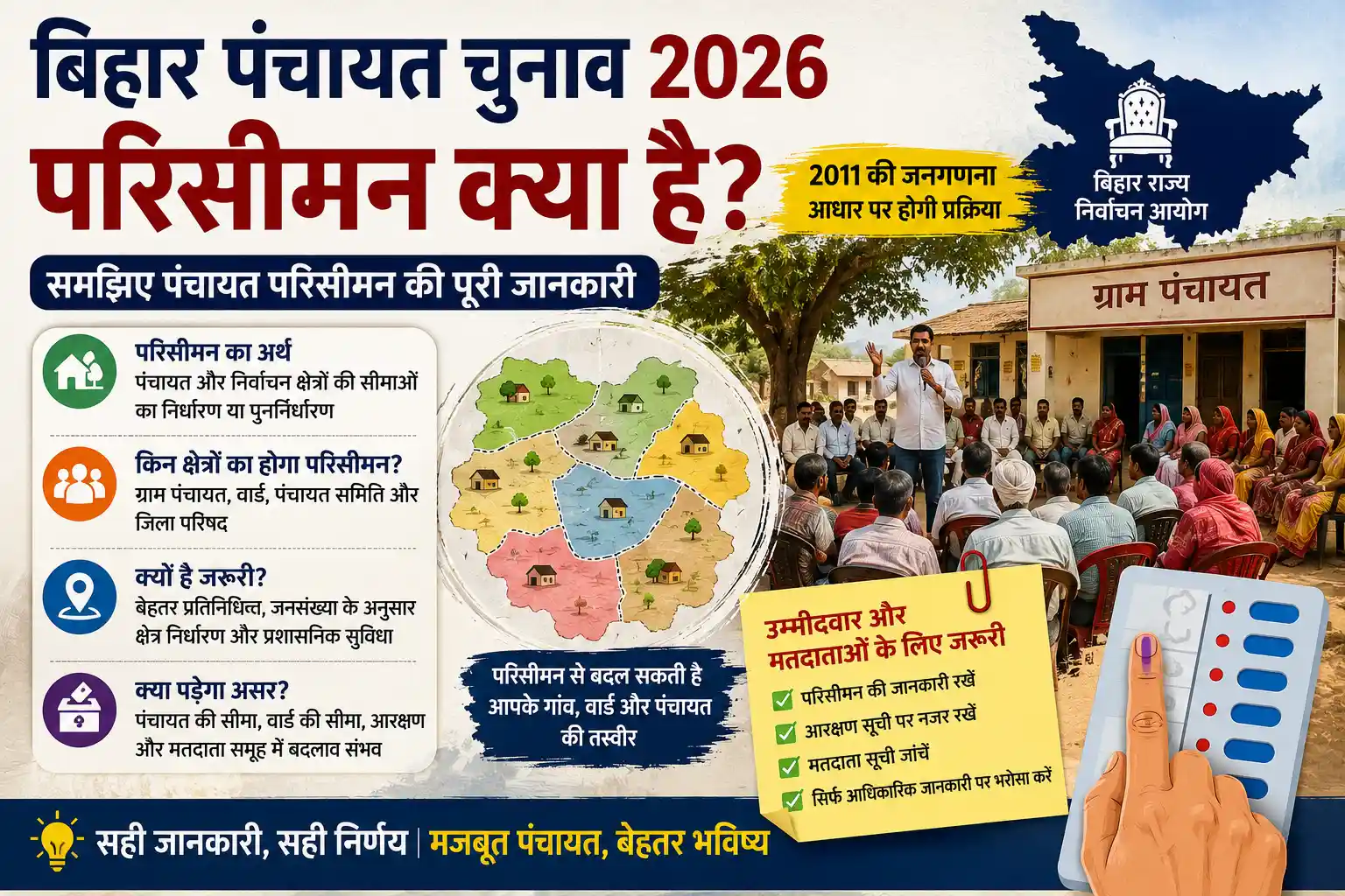 Bihar Panchayat Election 2026 Parisiman