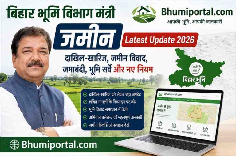 Bihar Bhumi Vibhag Mantri Jamin Latest Update